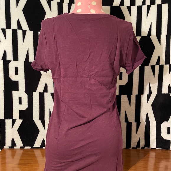 Victoria’s Secret Pink V Neck Shirt NEW VS PINK NWT - Picture 3 of 6